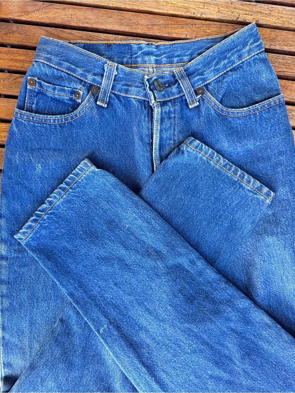 Vintage 80ms Levi's 571 Classic Blue High-Rise Women's Mom Jeans